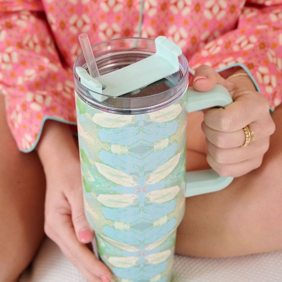 Elephant Falls 40 oz. Travel Tumbler - Gabrielle's Biloxi