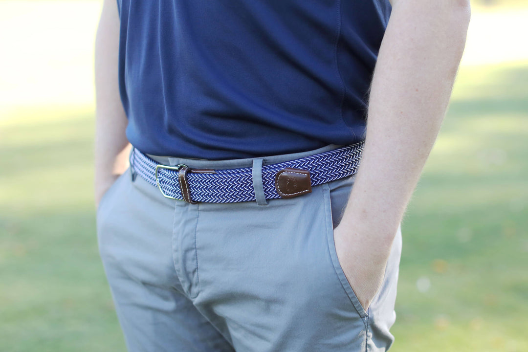 The Ponte Vedra Woven Stretch Belt - Gabrielle's Biloxi
