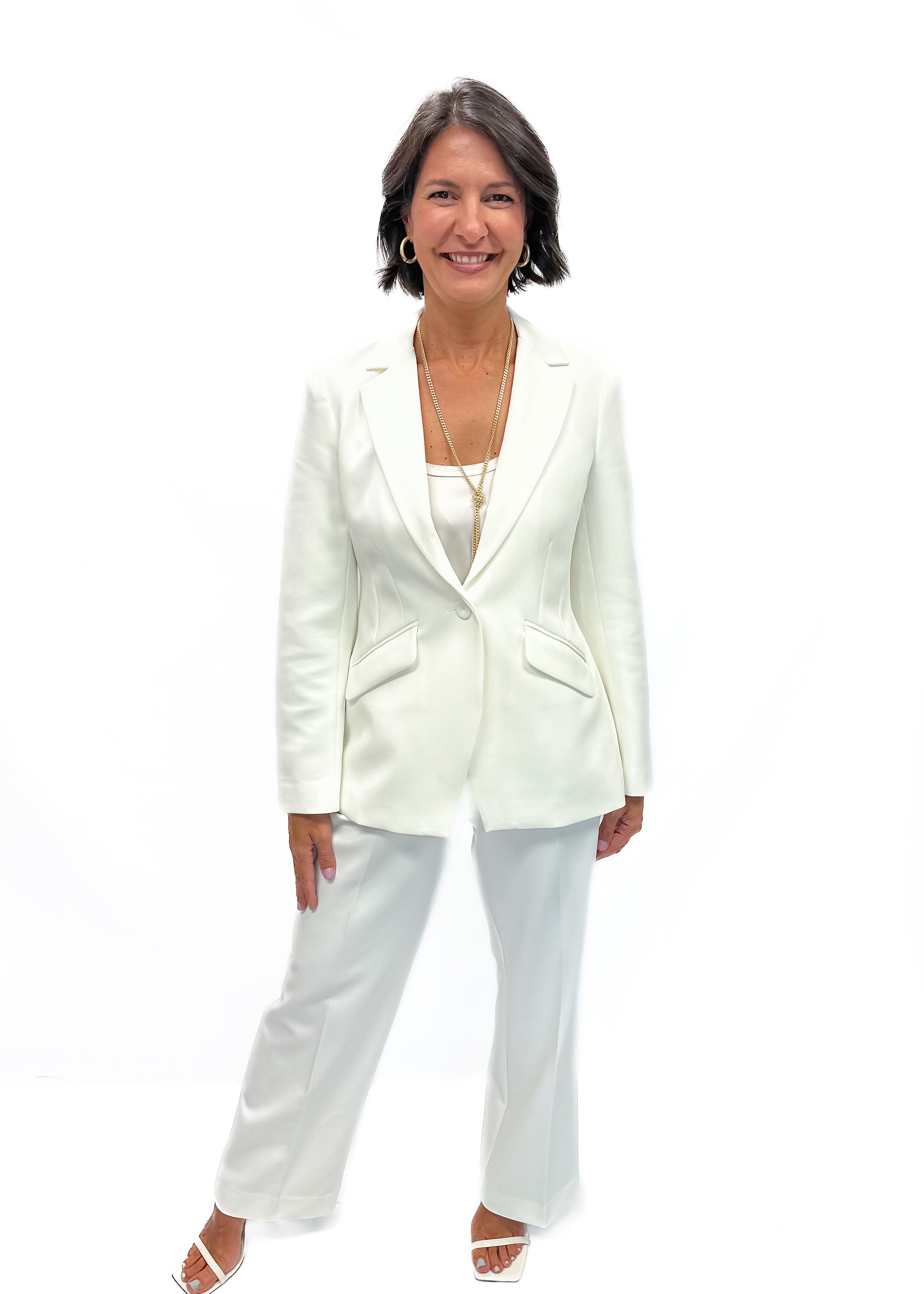Favorite Daughter The Favorite Blazer - Ivory - Gabrielle's Biloxi