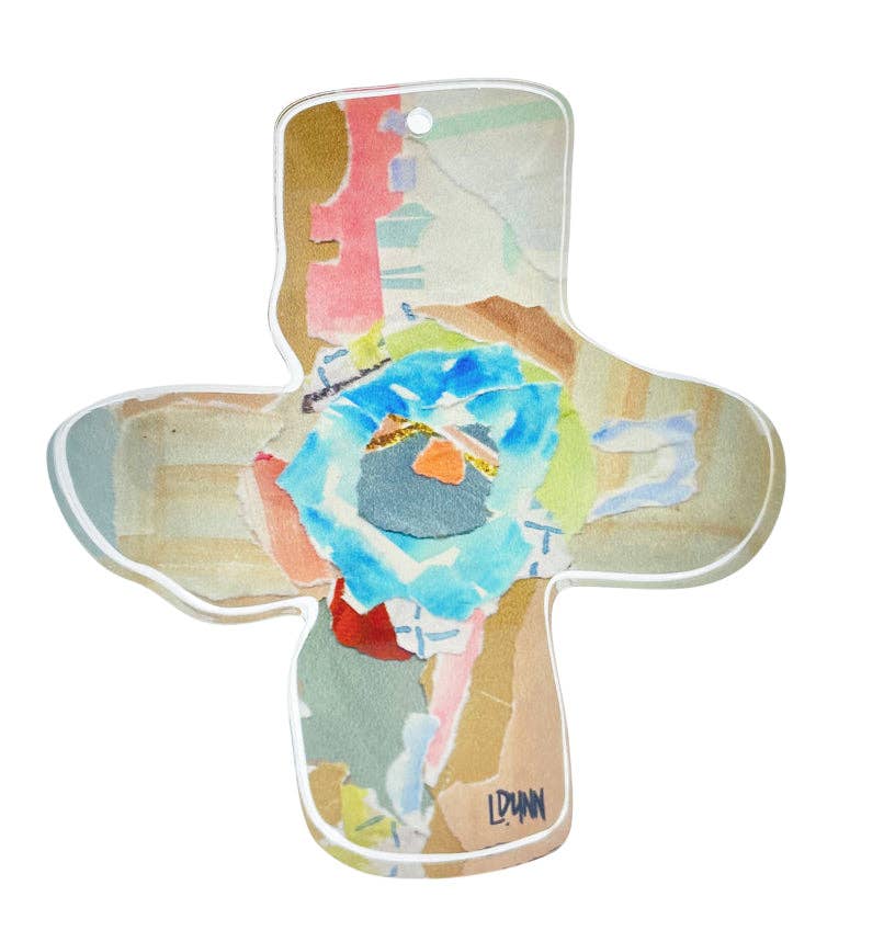 Neutral Everlasting Love Acrylic Cross - Gabrielle's Biloxi