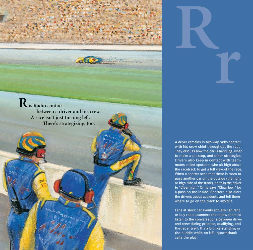 R is for Race: A Stock Car Picture Book - Gabrielle's Biloxi