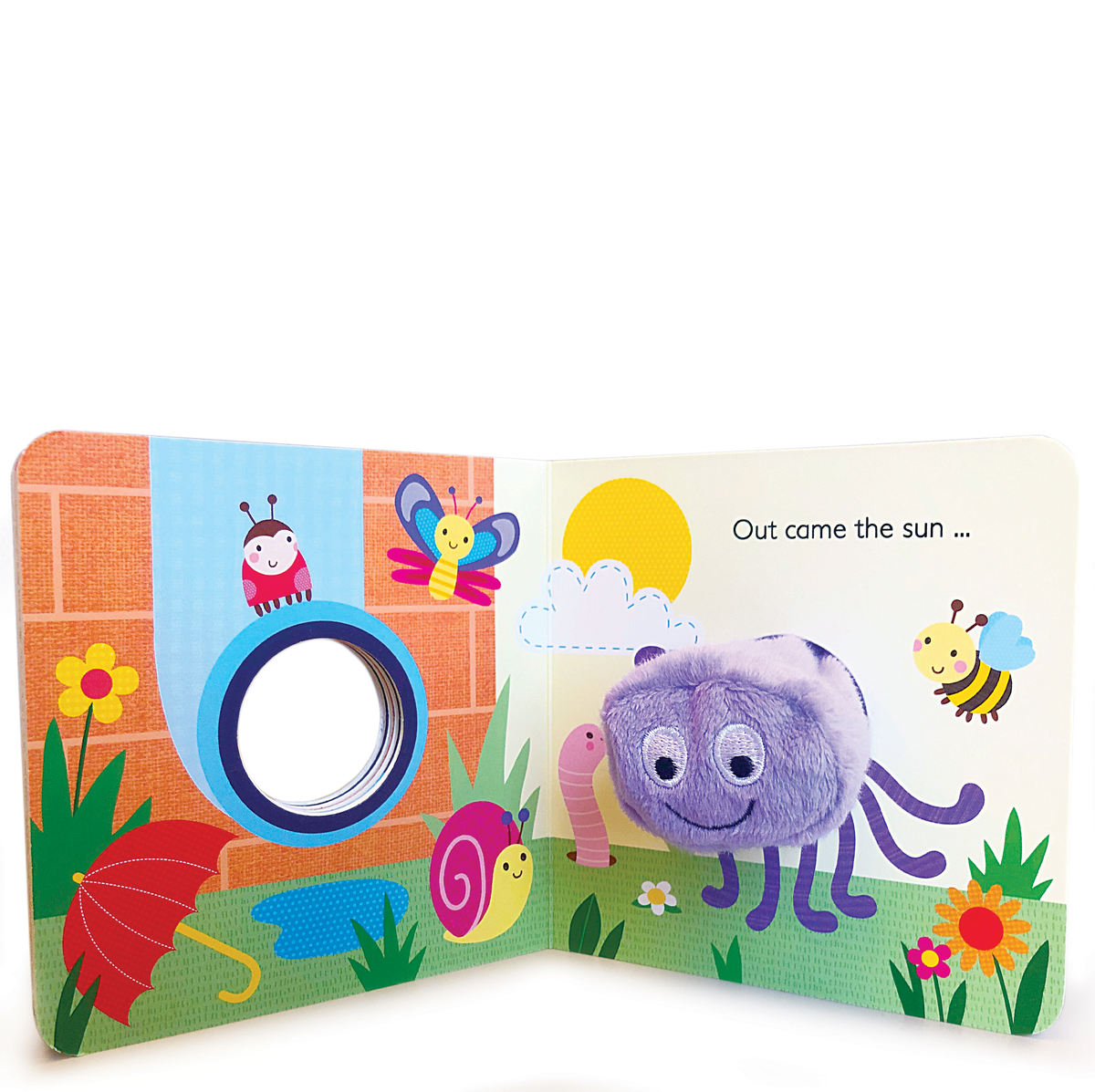 Itsy Bitsy Spider Nursery Rhyme Finger Puppet Board Book - Gabrielle's Biloxi