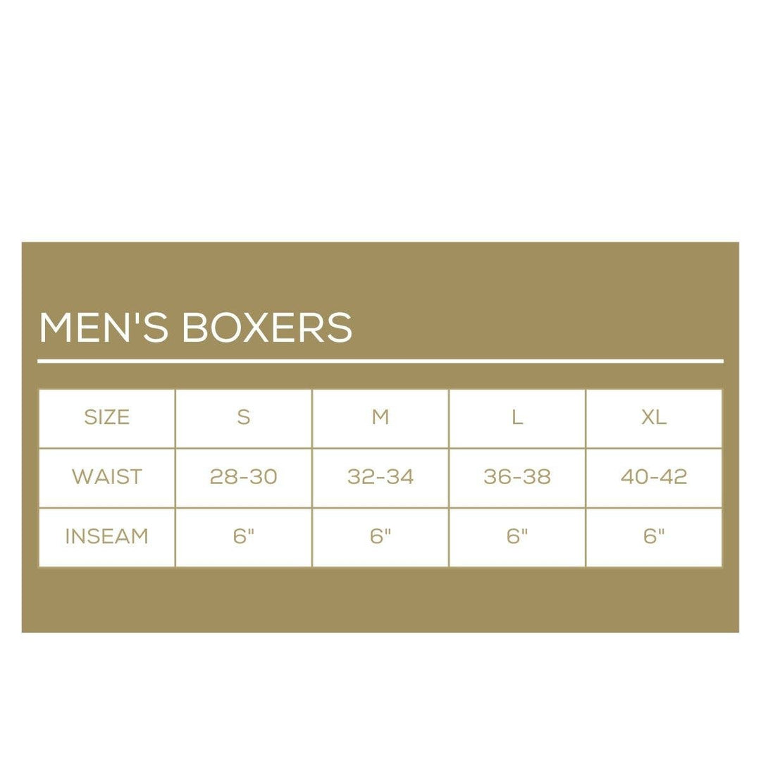 Men's On The Rocks Boxers   Gray/Brown   -Asst.: Medium - Gabrielle's Biloxi