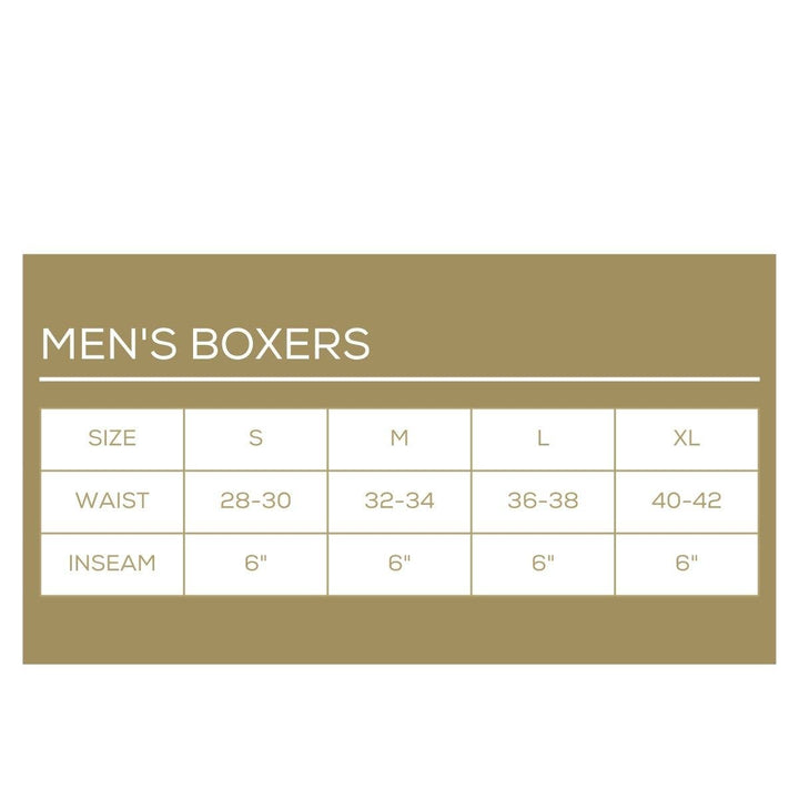 Men's On The Rocks Boxers   Gray/Brown   -Asst.: Medium - Gabrielle's Biloxi