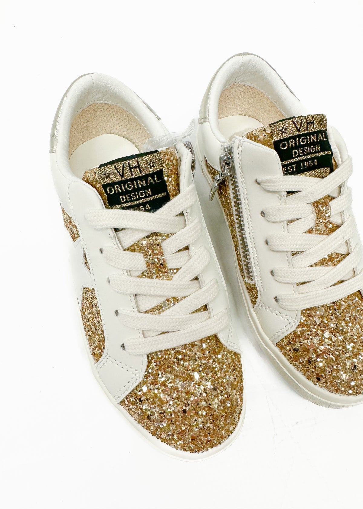 Vintage Havana Vail White Gold Glitter - Youth - Gabrielle's Biloxi