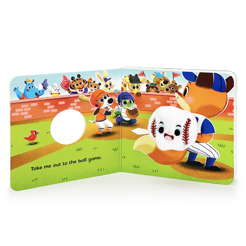 Baseball! Interactive Finger Puppet Board Book - Gabrielle's Biloxi
