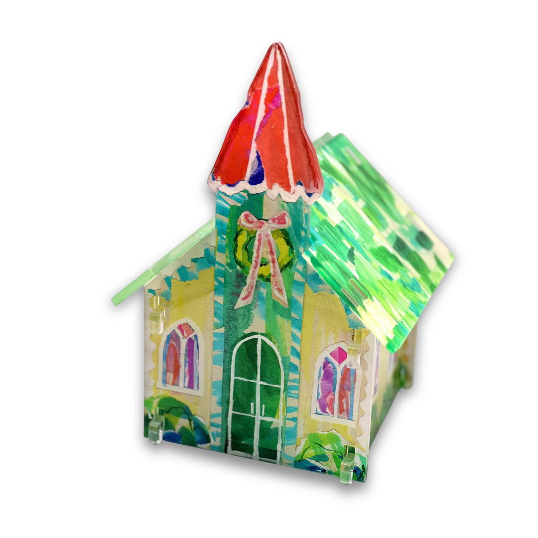 Acrylic Christmas Village - Gabrielle's Biloxi