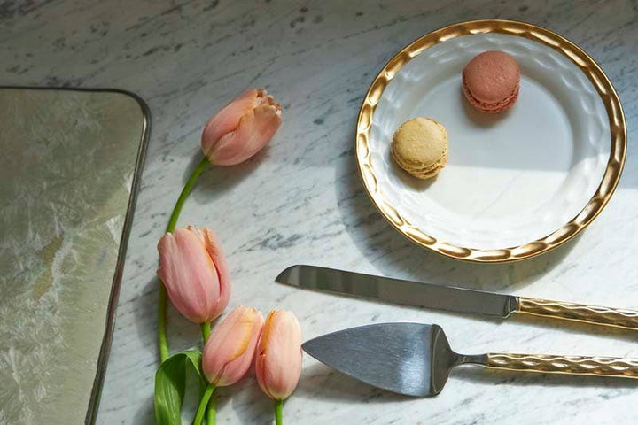 Truro Salad Plate - Gold - Gabrielle's Biloxi