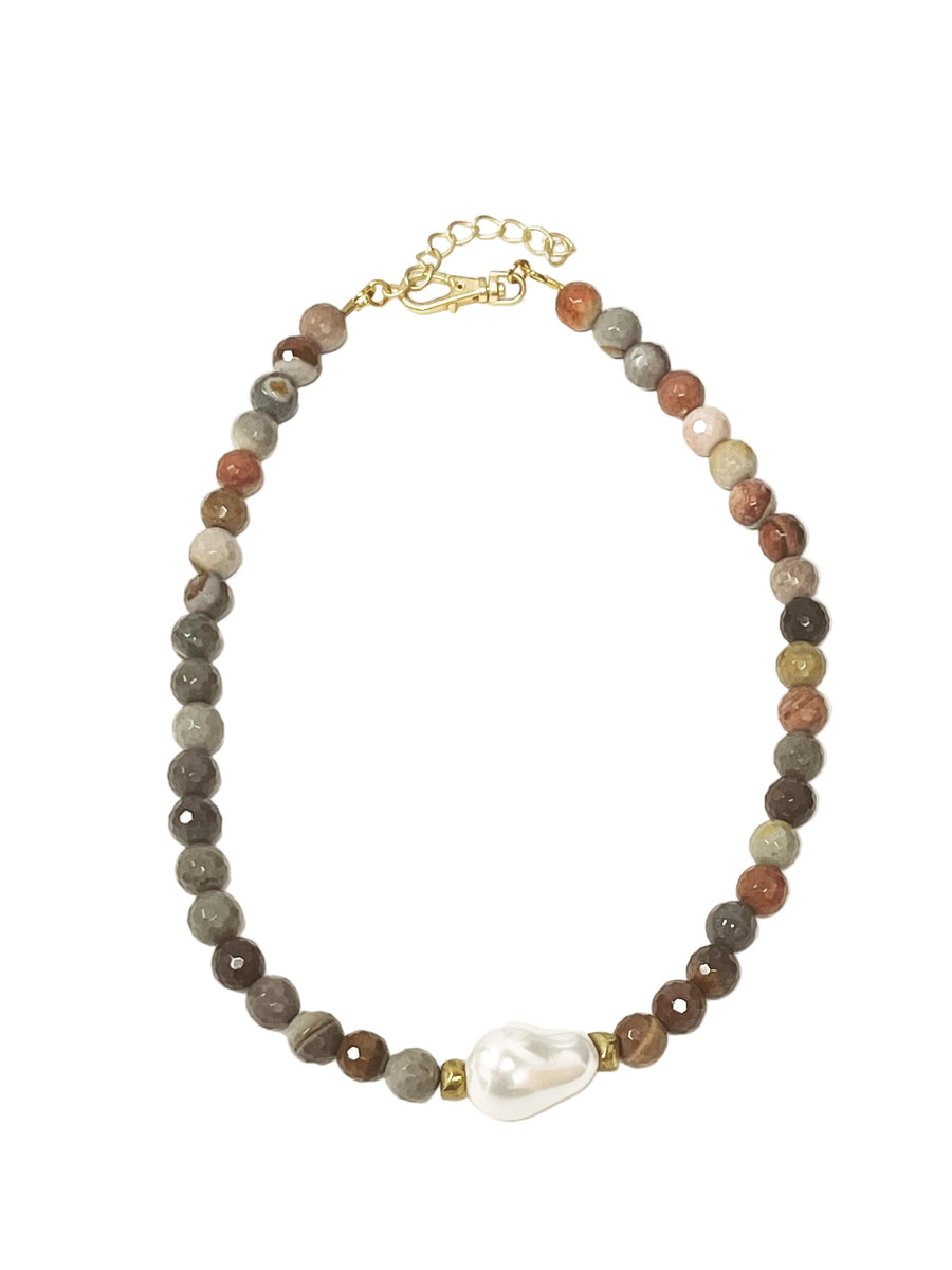 The Kamryn Necklace - Jasper - Gabrielle's Biloxi