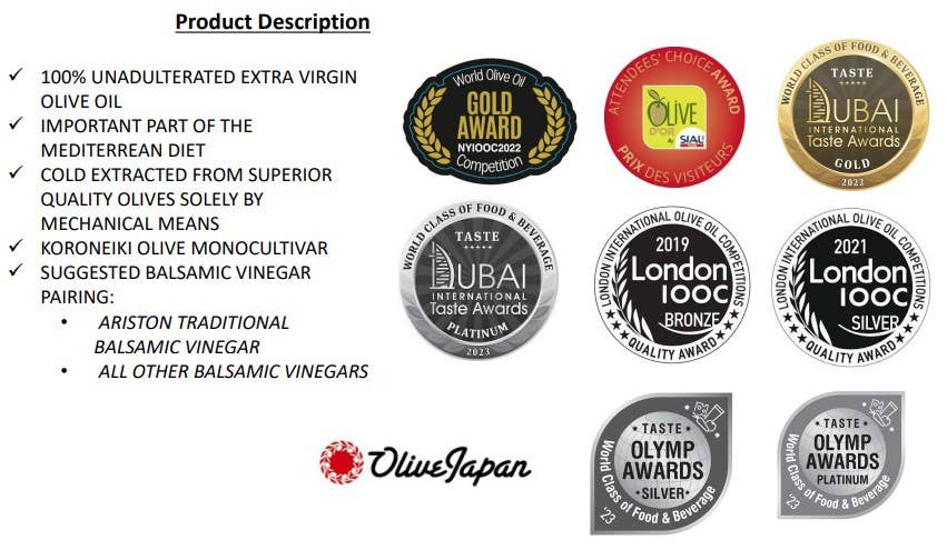 Select Extra Virgin Olive Oil 8.45 fl oz size (250 ml) - Gabrielle's Biloxi