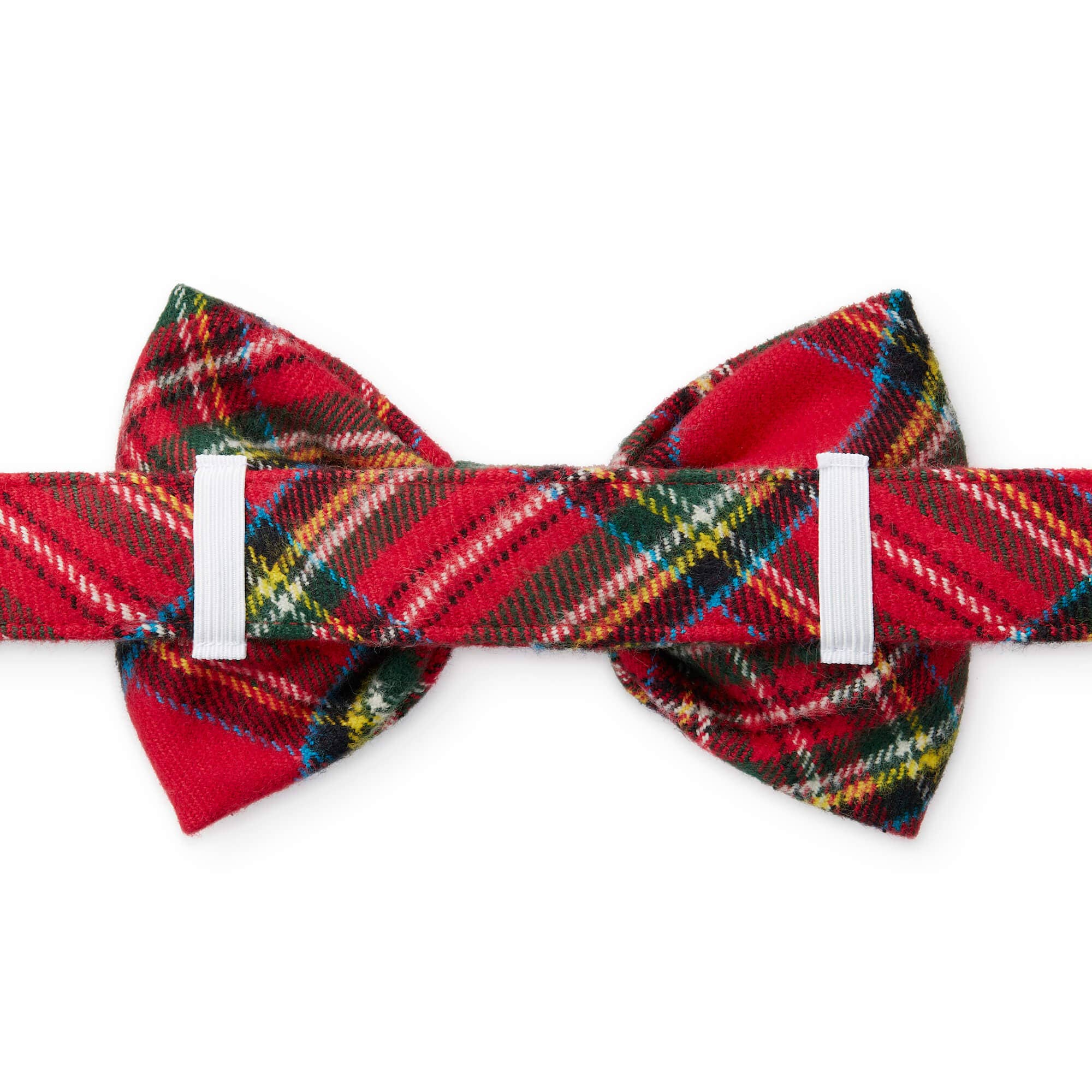 Tartan Plaid Flannel Holiday Dog Bow Tie - Gabrielle's Biloxi