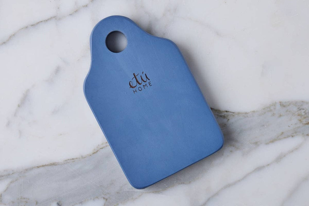 Dutch Cheese Board with Spreader, Small, Denim Blue - Gabrielle's Biloxi