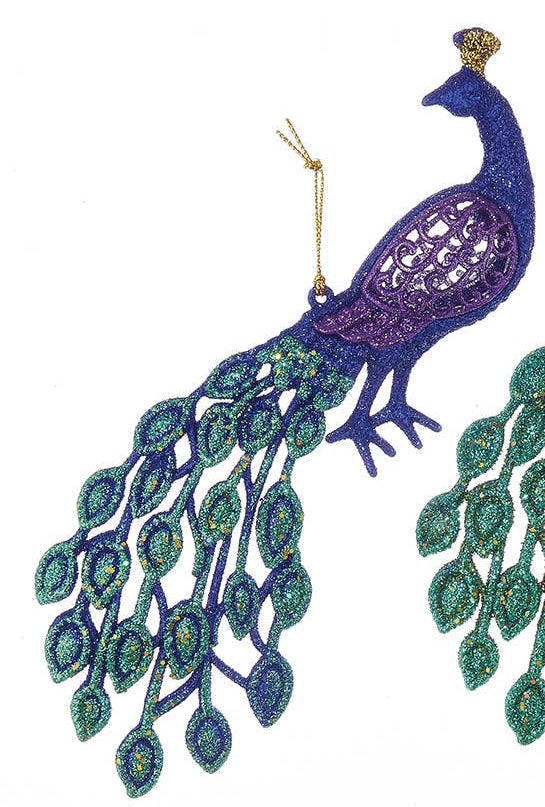 Acrylic Peacock Ornament - Gabrielle's Biloxi