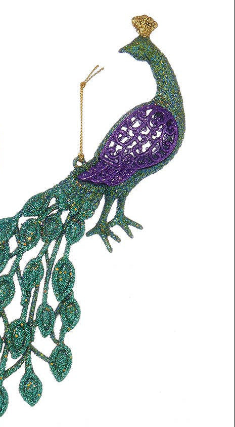 Acrylic Peacock Ornament - Gabrielle's Biloxi