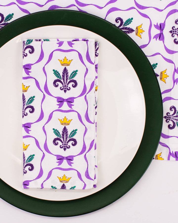 Mardi Bow Napkin - Gabrielle's Biloxi