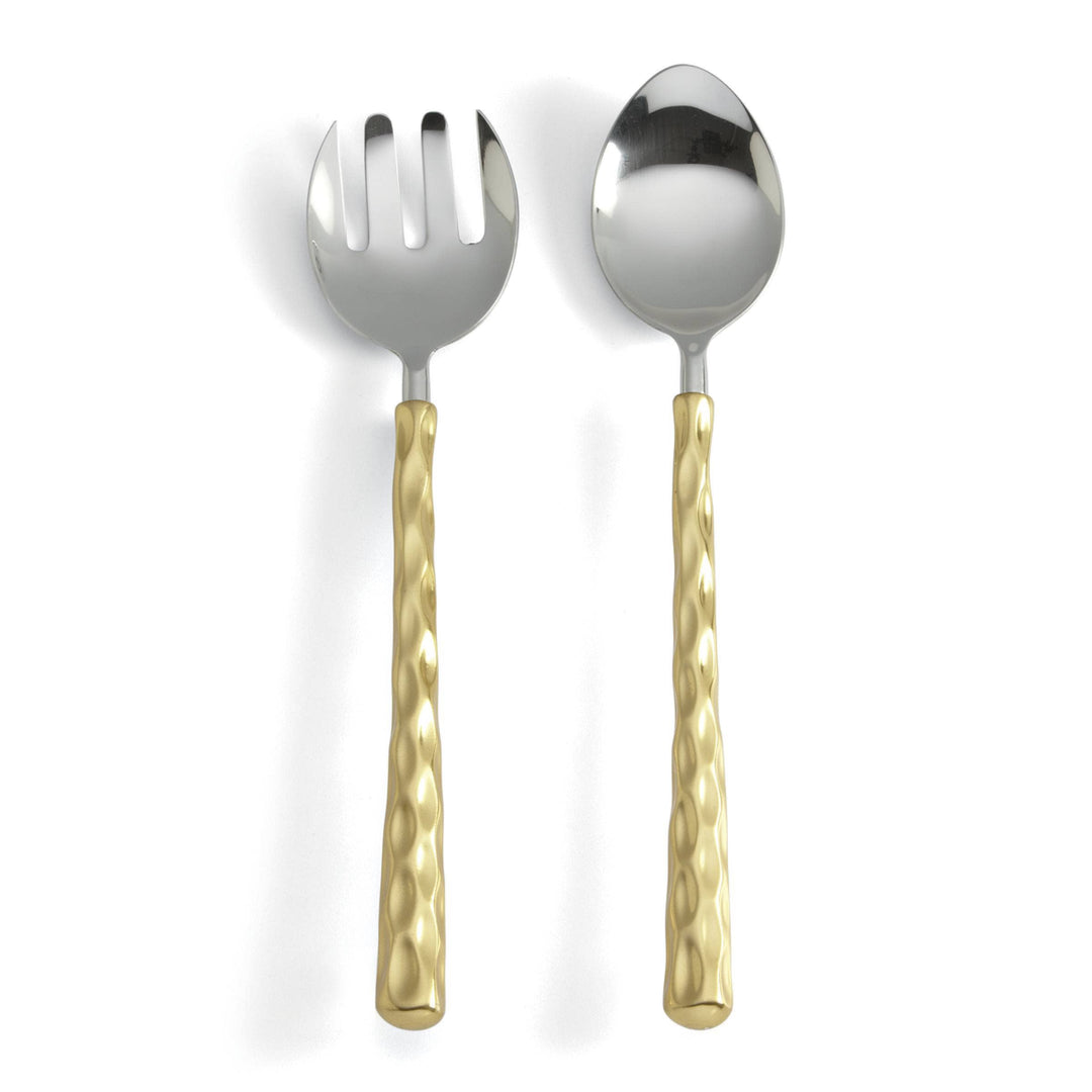 Truro Salad Servers - Gold - Gabrielle's Biloxi