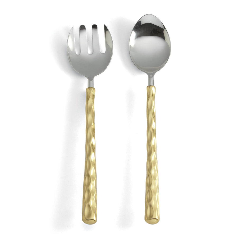 Truro Salad Servers - Gold - Gabrielle's Biloxi