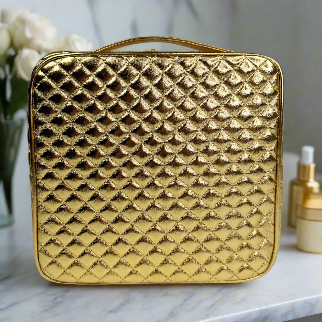 PurseN Mini Diva Makeup Case - 24 Karat