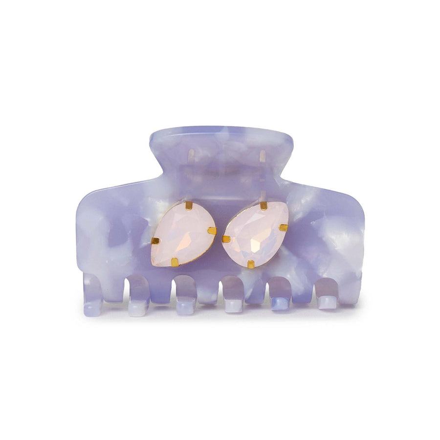 LILAC MINI CRYSTAL CLAW CLIP - Gabrielle's Biloxi
