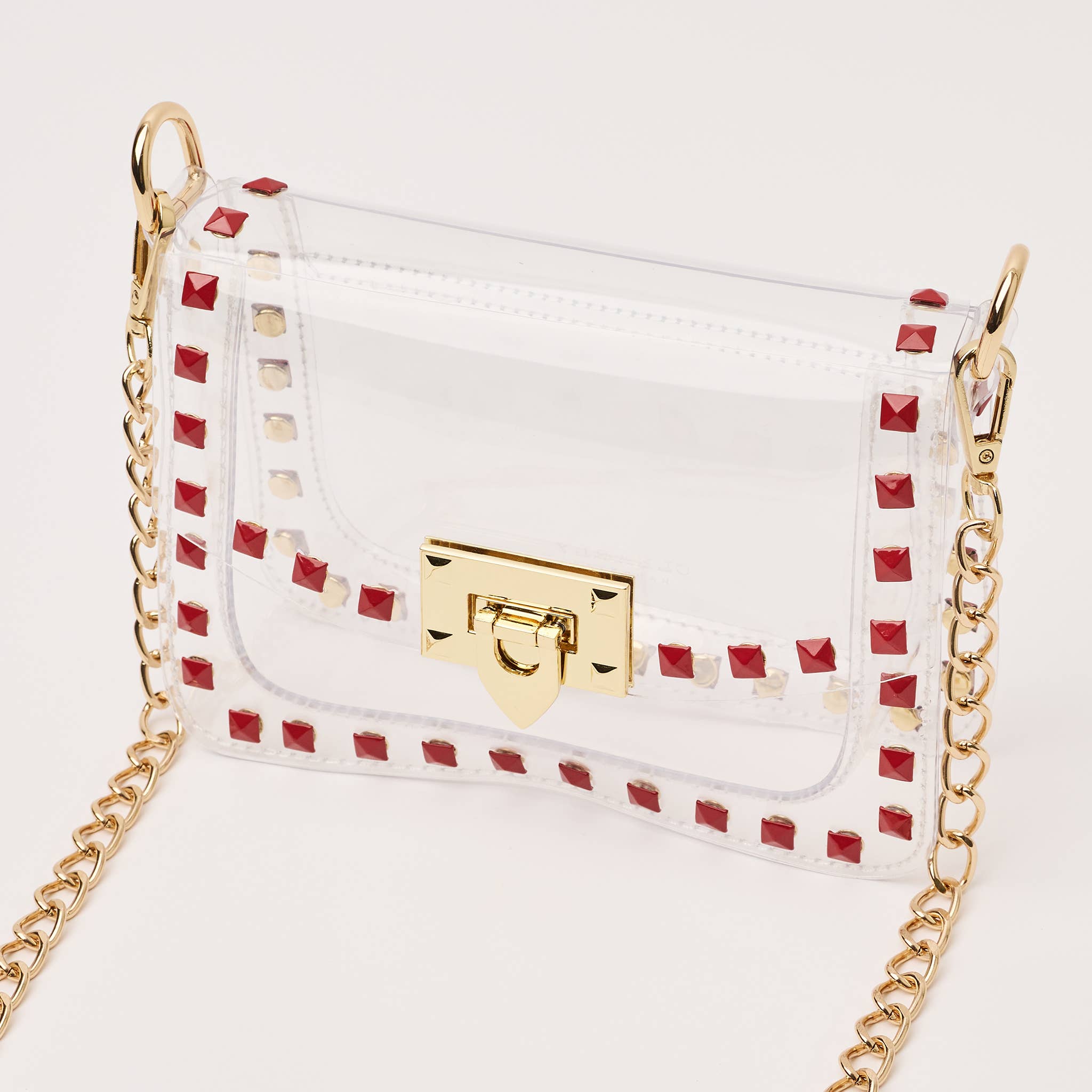 The Jackie Handbag in Red 