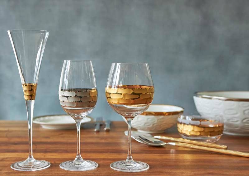 Truro Gold Toasting Flute - Set of 2 - Gabrielle's Biloxi
