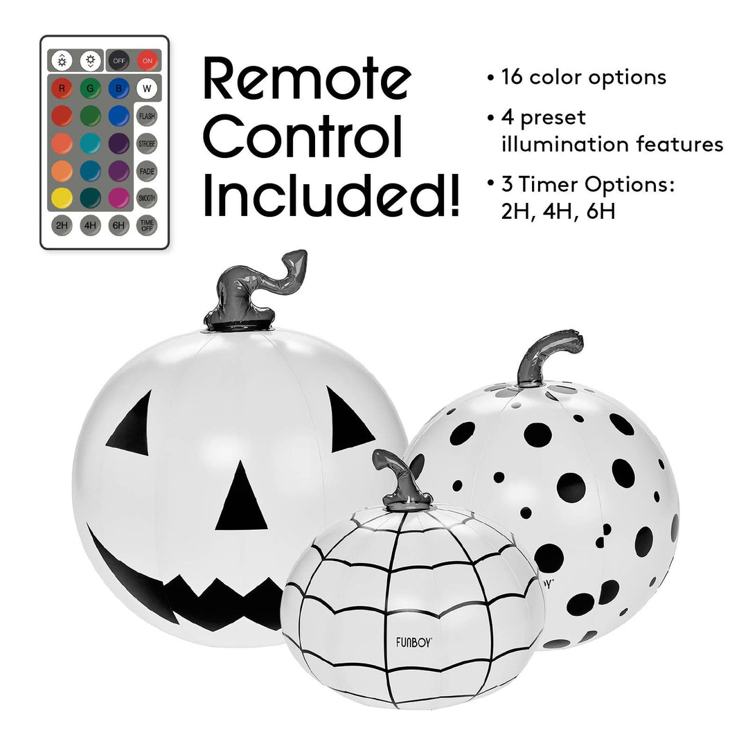 Black and White Halloween Pumpkins - Gabrielle's Biloxi