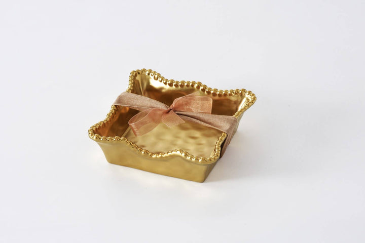 Pampa Bay Cocktail Napkin Holder - Gold - Gabrielle's Biloxi