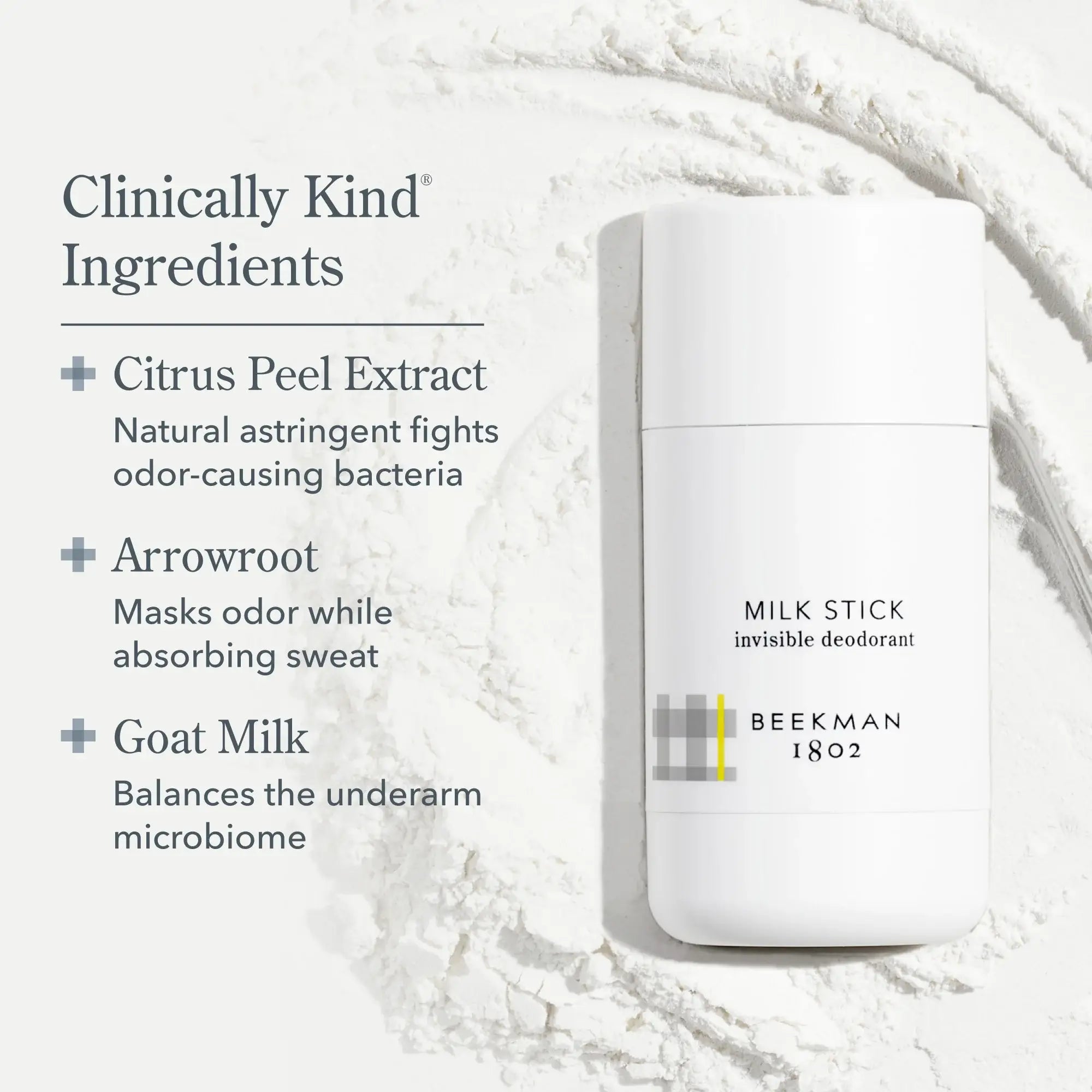 Milk Stick All-Day Odor Protection Invisible Deodorant - Gabrielle's Biloxi
