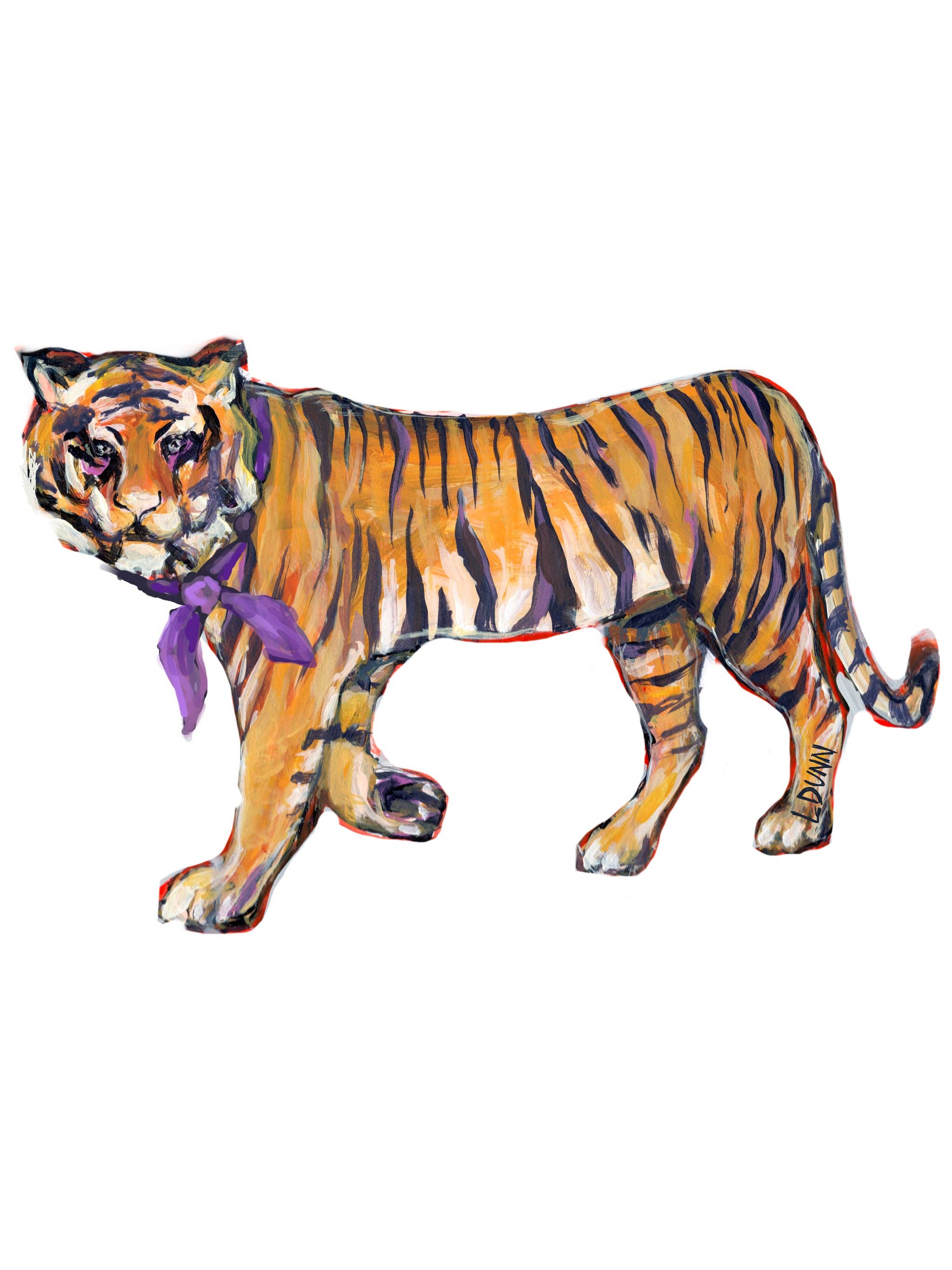 Gameday Tiger Acrylic - Gabrielle's Biloxi