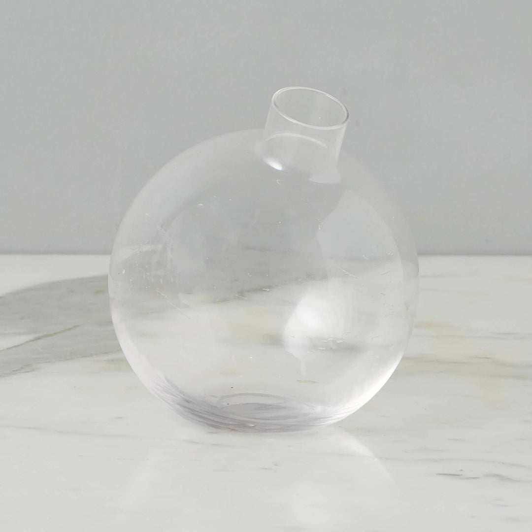 Etu Clear Sphere Bud Vase - Gabrielle's Biloxi
