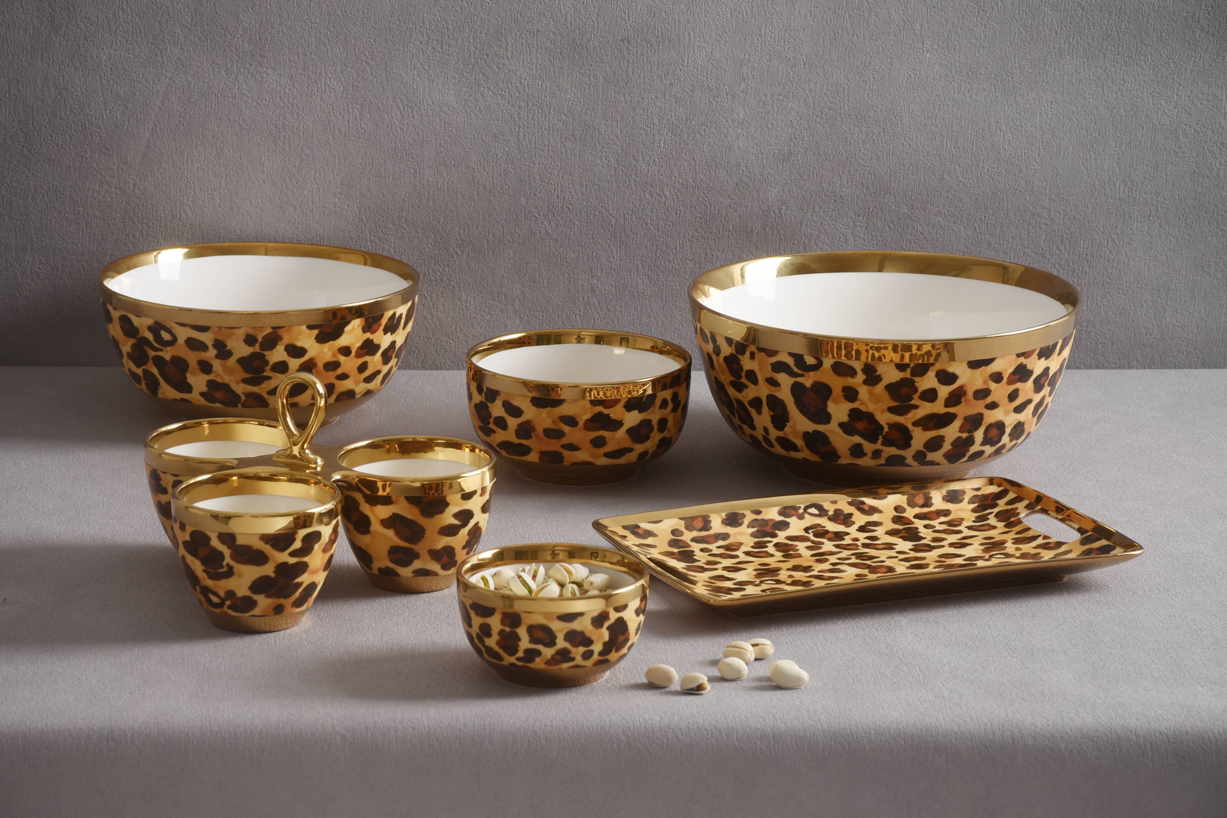 Pampa Bay Small Tray - Leopard - Gabrielle's Biloxi