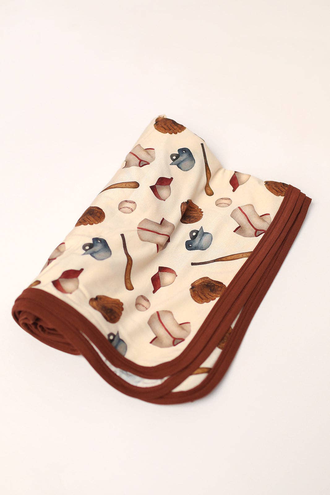 Baseball Bamboo Swaddle Blanket - Gabrielle's Biloxi