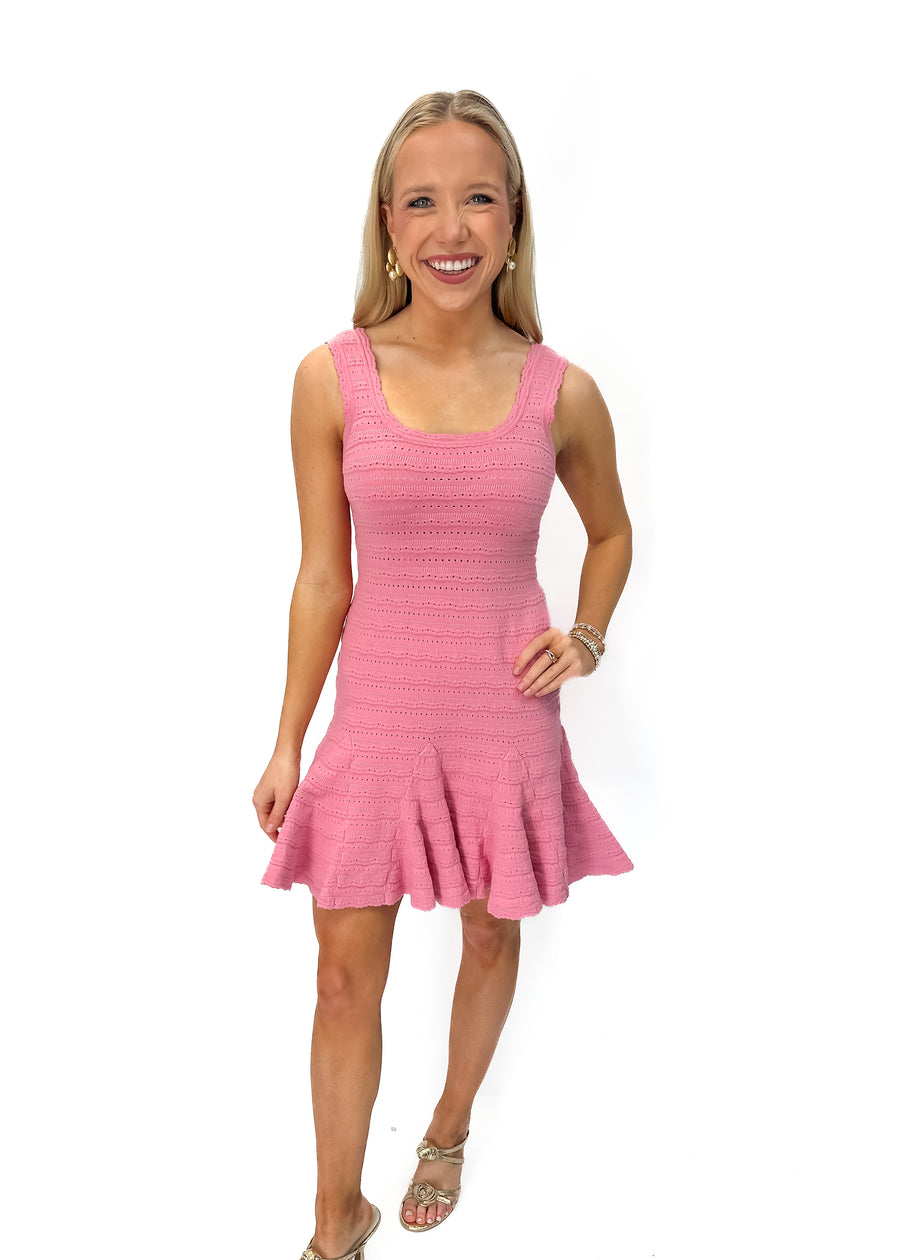LoveShackFancy Maryanne Dress - Sunset Pink LoveShackFancy Maryanne Dress - Sunset Pink