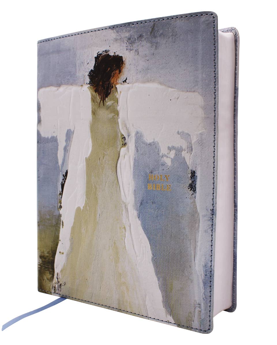 Amplified Holy Bible Anne Neilson Angel Art Leathersoft - Gabrielle's Biloxi