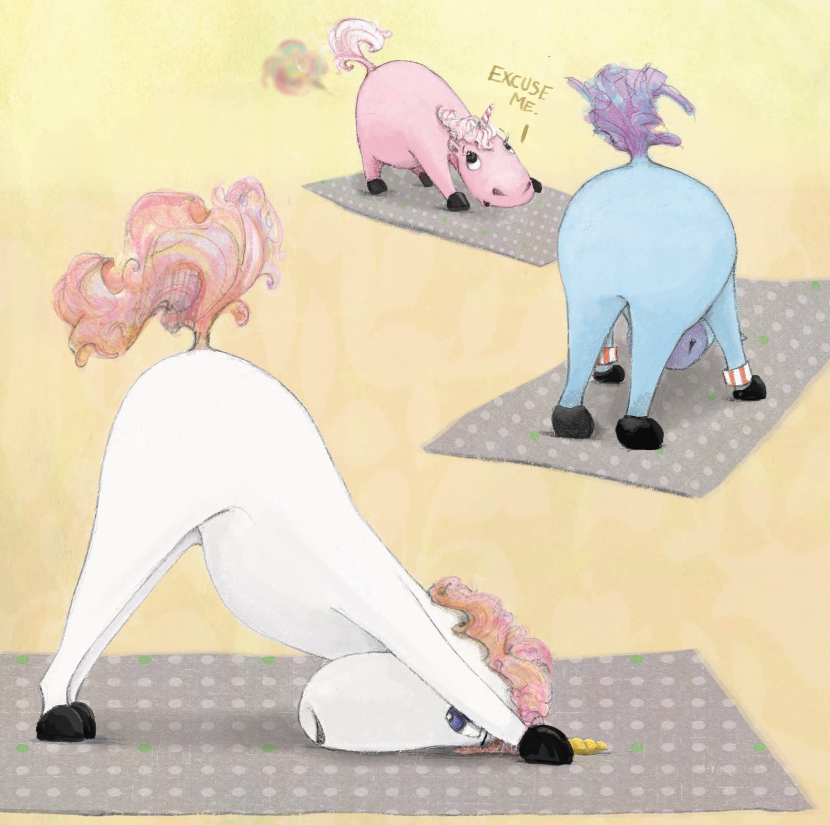 Unicorn Yoga Hardcover Picture Book - Gabrielle's Biloxi