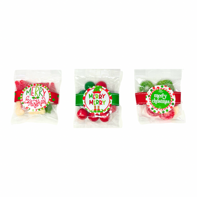 Oh, Sugar! Christmas Candy Treat Bags - Assorted - Gabrielle's Biloxi
