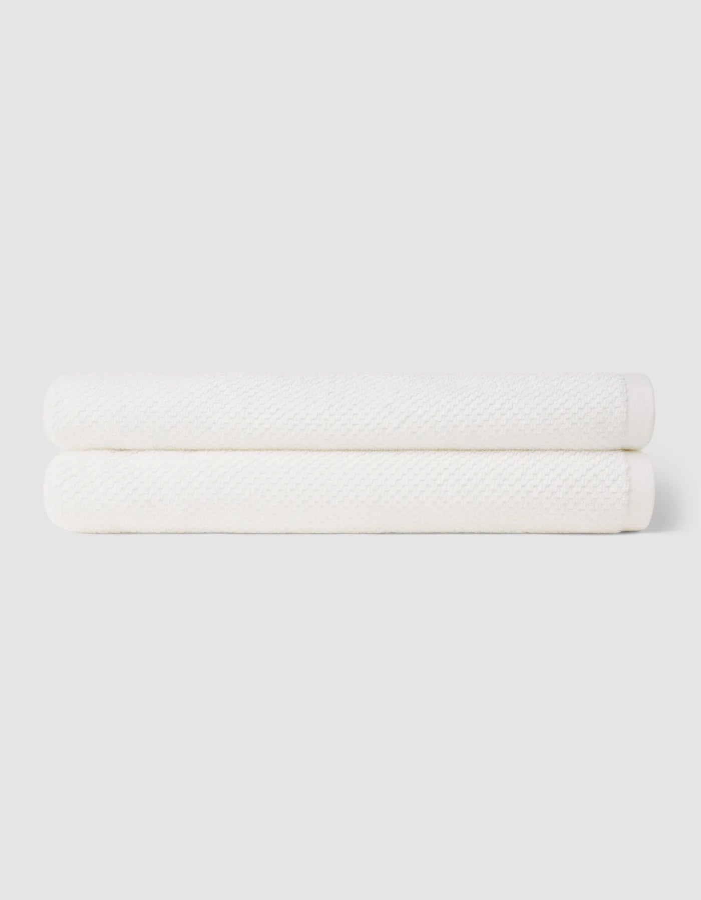 Cozy Earth Nantucket Bath Towels - White