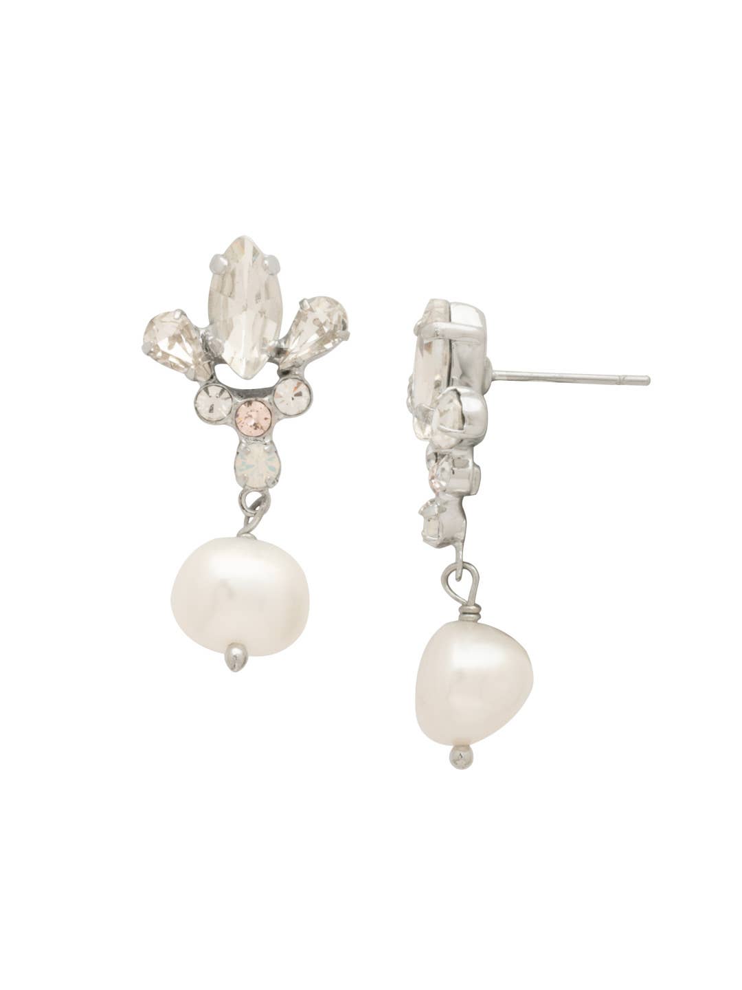 Sorrelli Tessa Dangle Earrings - Crystal Lace