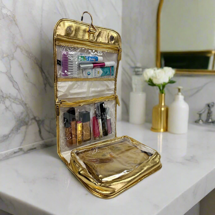 PurseN Classic Toiletry Case - 24 Karat