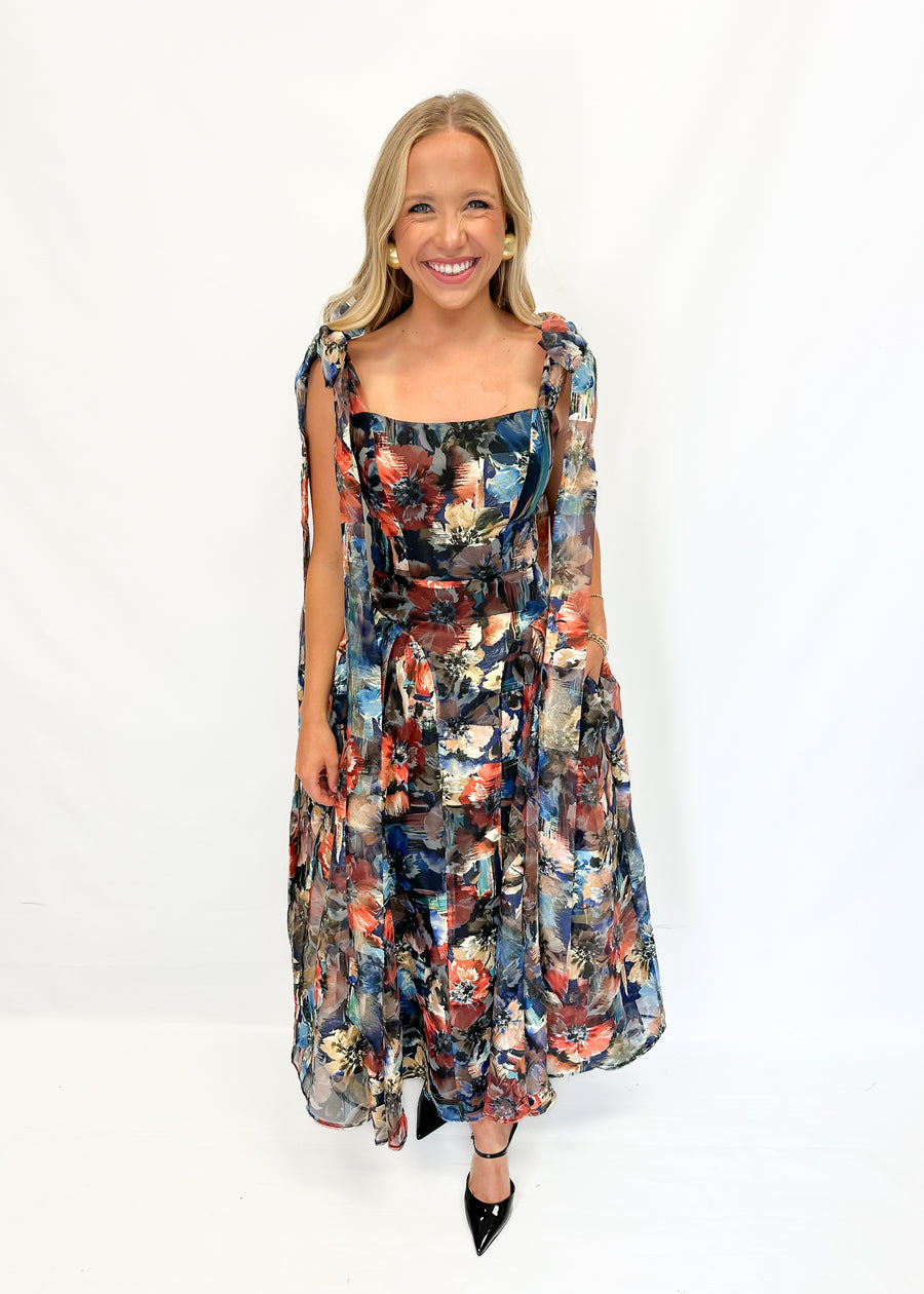 Black Halo Leila Cocktail Dress - Solar Sparkle - Gabrielle's Biloxi
