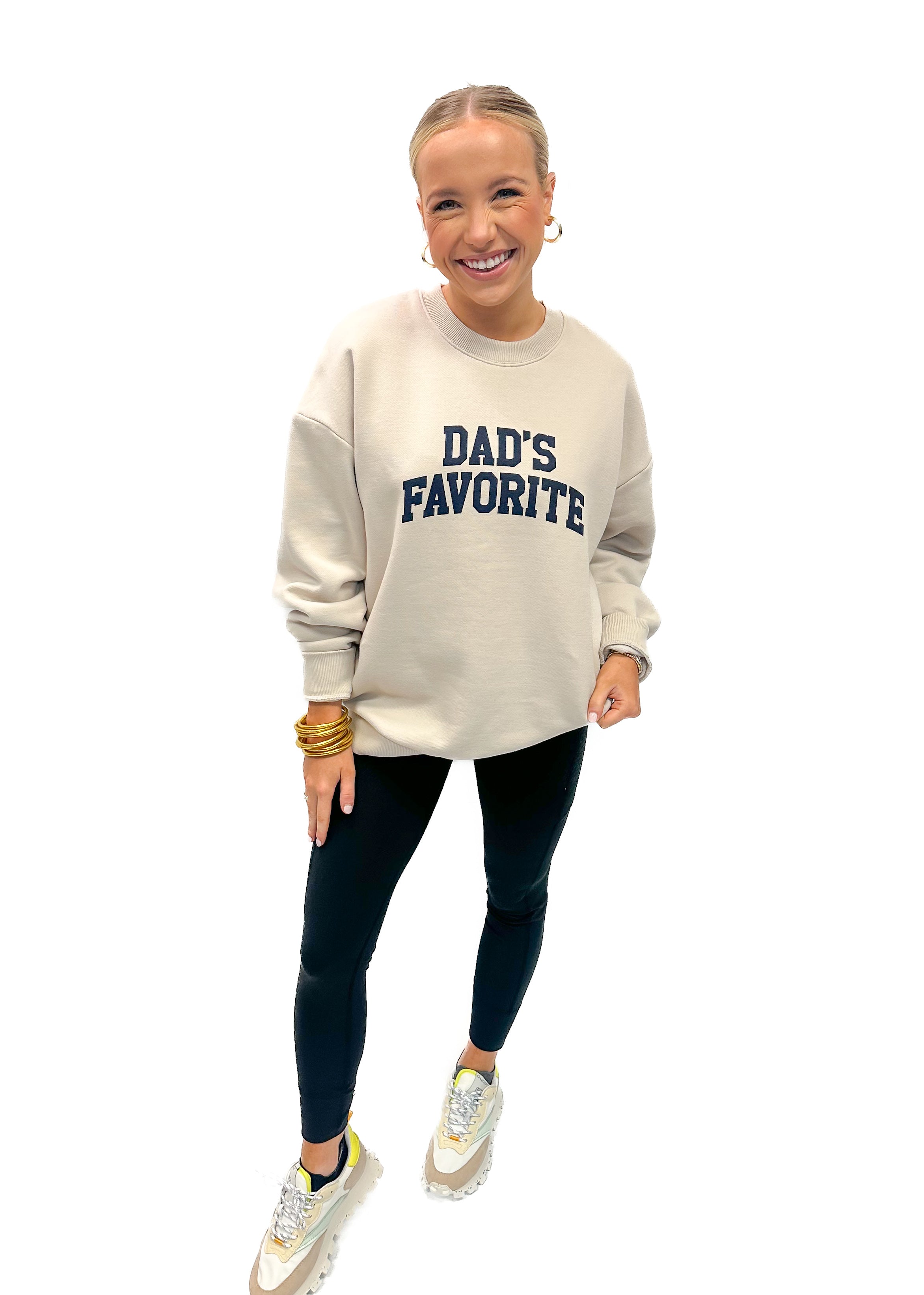 Favorite Daughter Dad's Favorite Sweatshirt - Gabrielle's Biloxi
