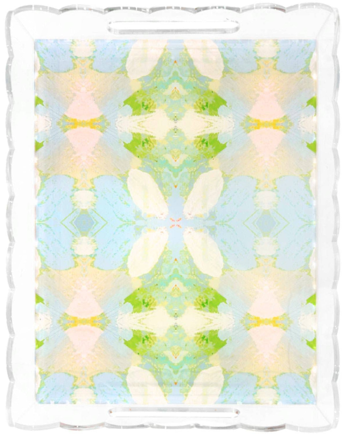 Elephant Falls Scalloped Tray Large - Gabrielle's Biloxi