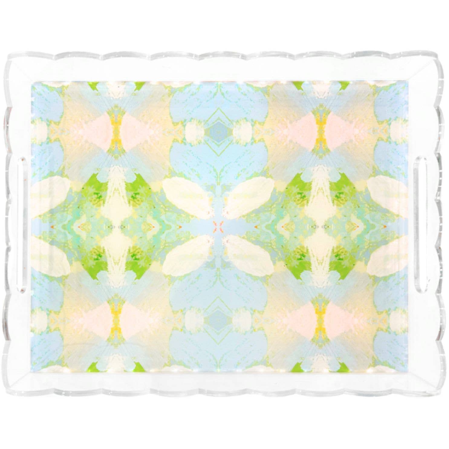 Elephant Falls Scalloped Tray Large - Gabrielle's Biloxi