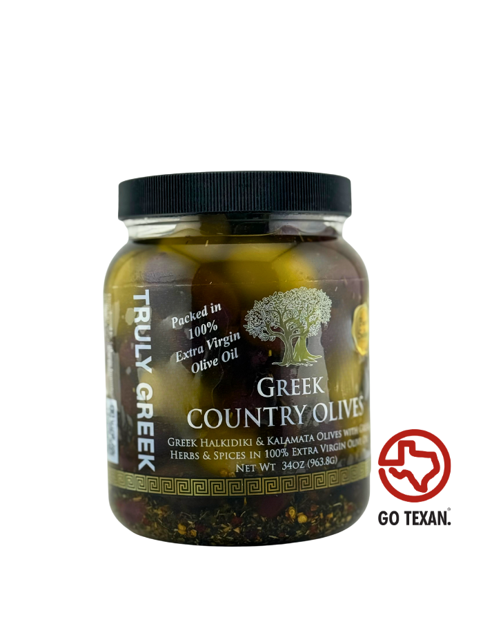 TRULY GREEK Country Olive Mix 34oz