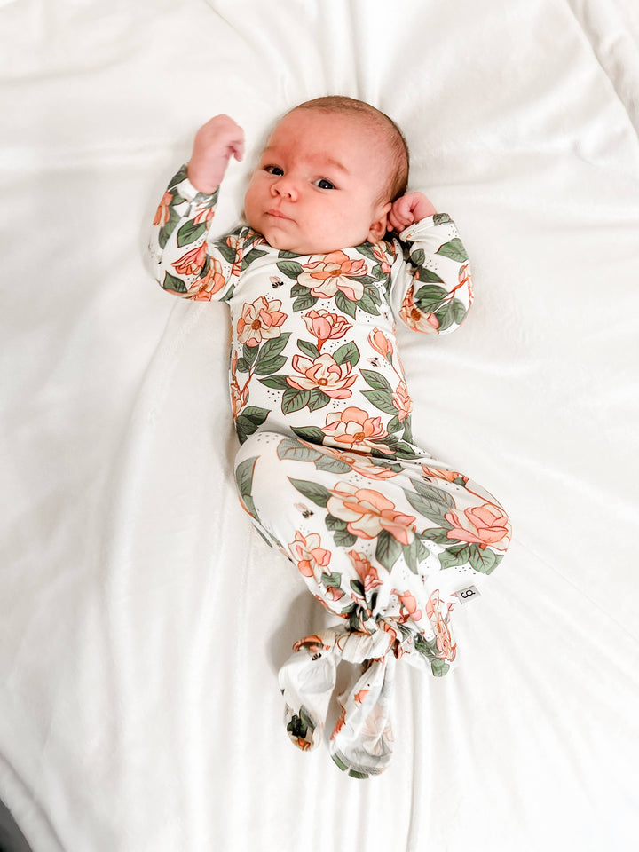 Magnolias - Knotted Gown - Gabrielle's Biloxi