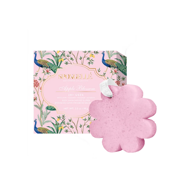 Spongellé Apple Blossom Art Chinois Body Buffer 