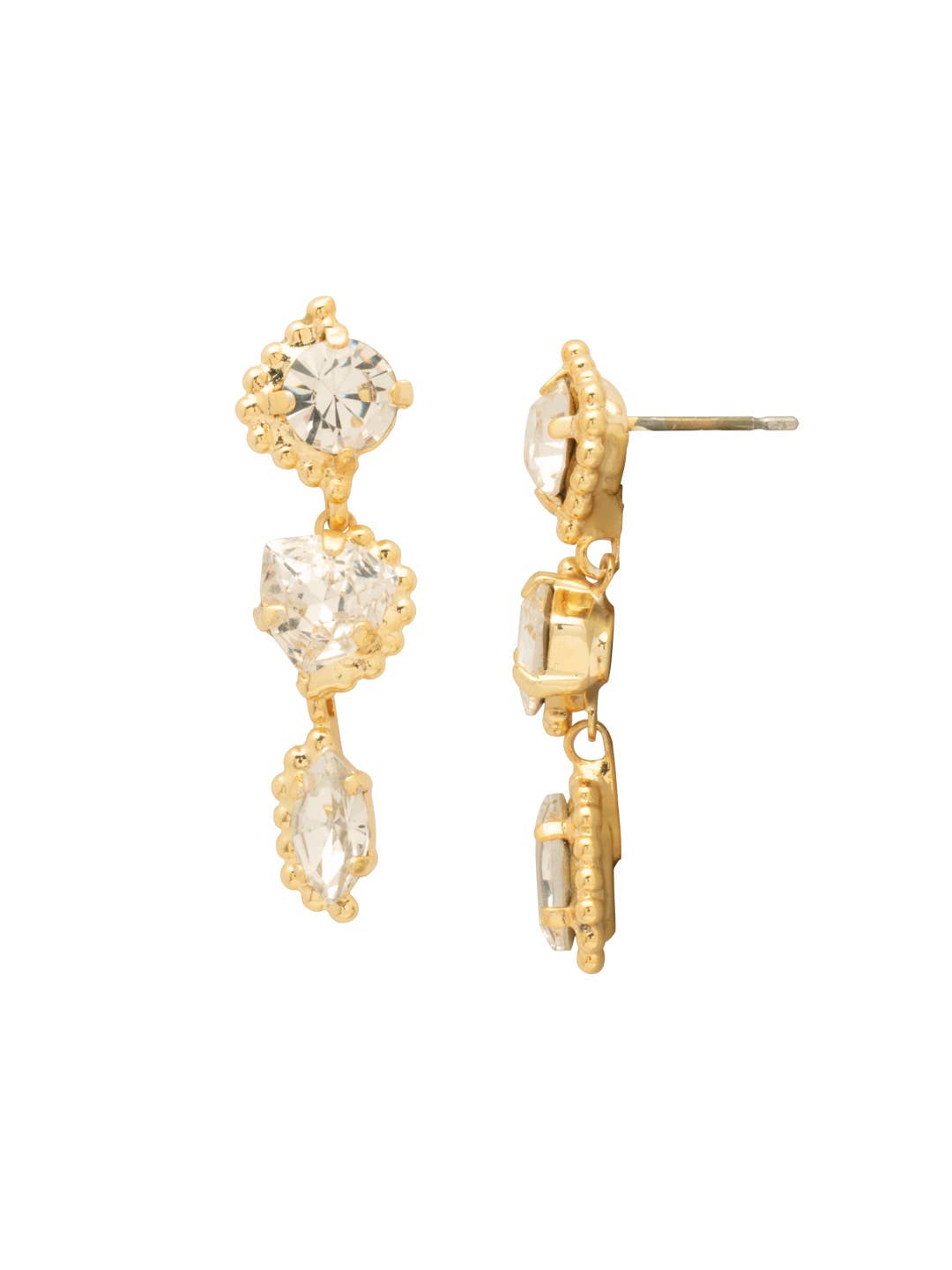 Rene Dangle Earrings - 4EGI1BGCRY - Gabrielle's Biloxi