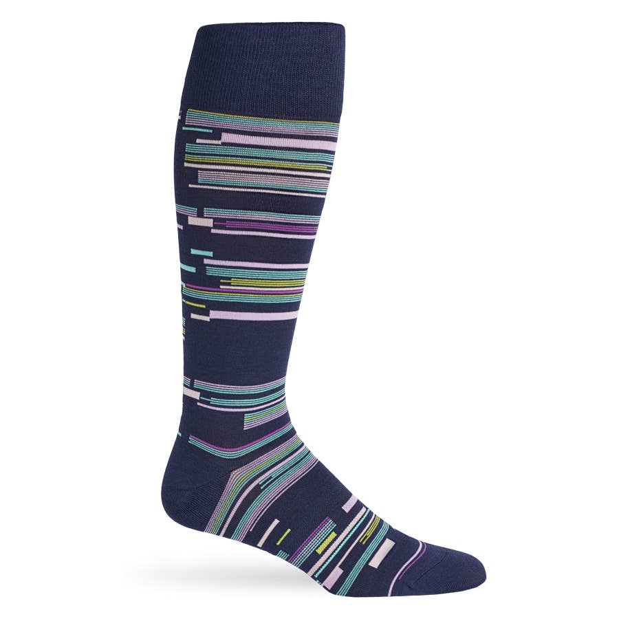 DeadSoxy Burch - Black Patch Dress Socks - Gabrielle's Biloxi