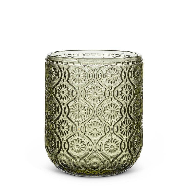 Daisy Tumbler-Olive-3.5"H(10oz) - Gabrielle's Biloxi