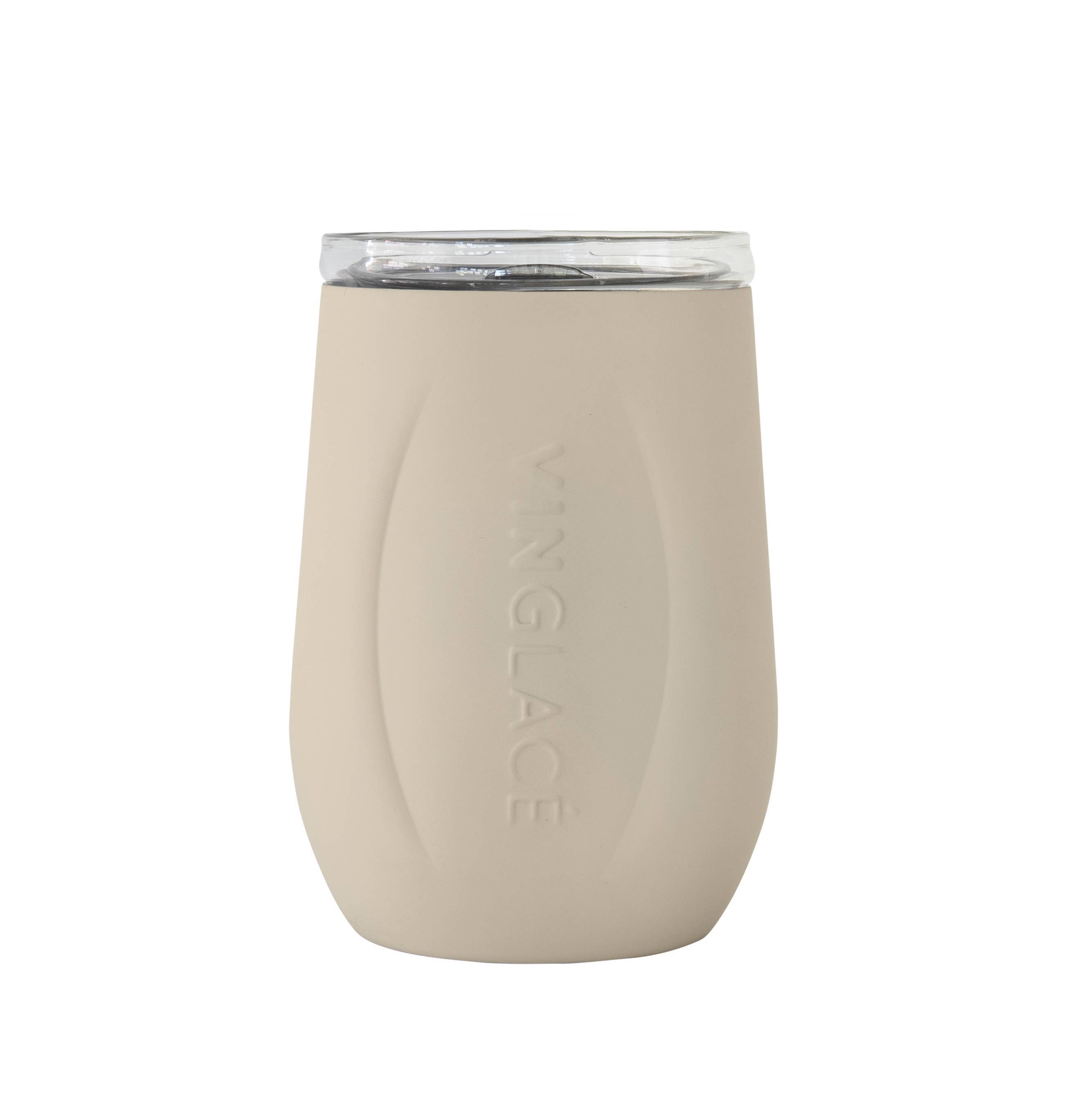 VineGlace Sand Stemless Wine Glass - Gabrielle's Biloxi